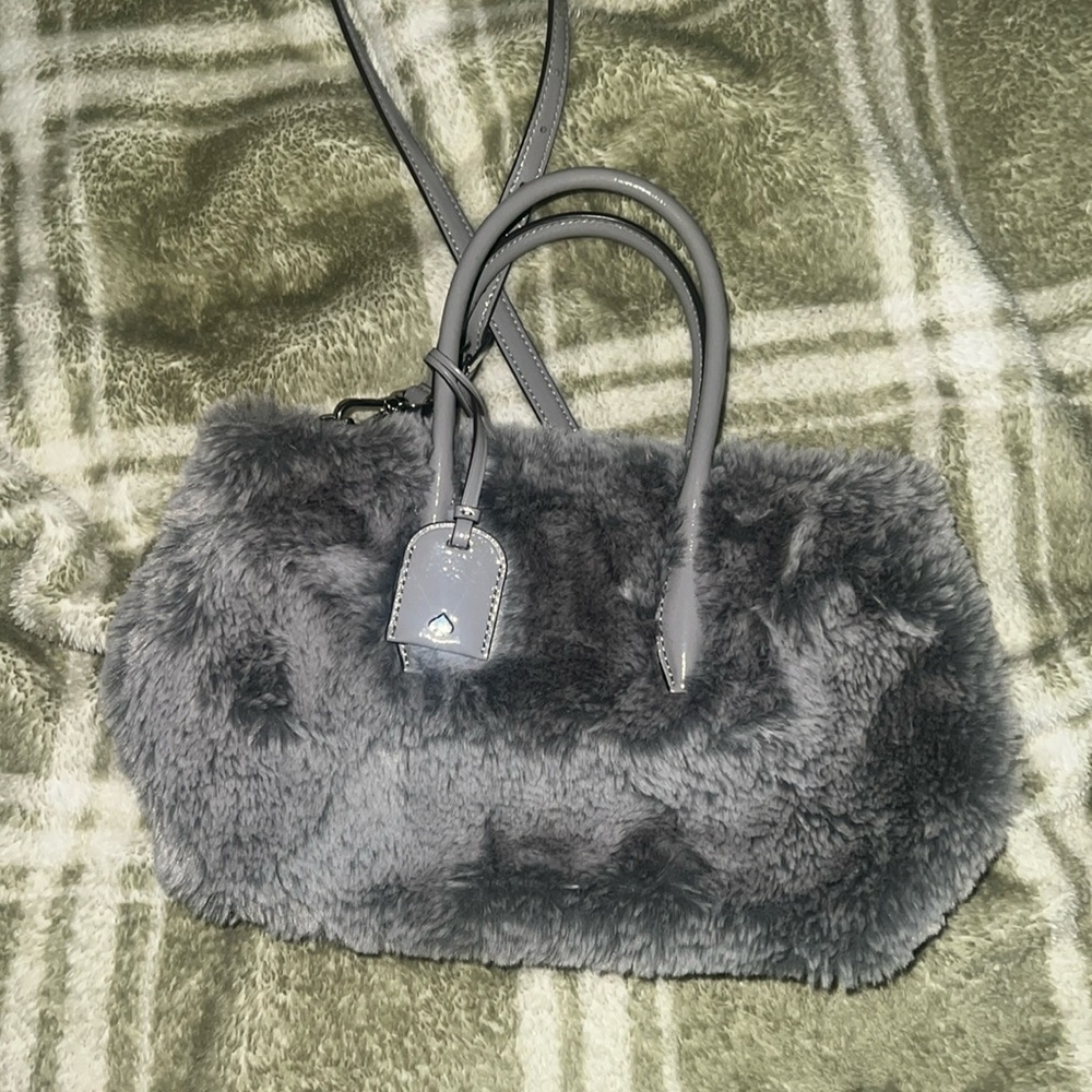 Kate Spade Faux Fur Tote